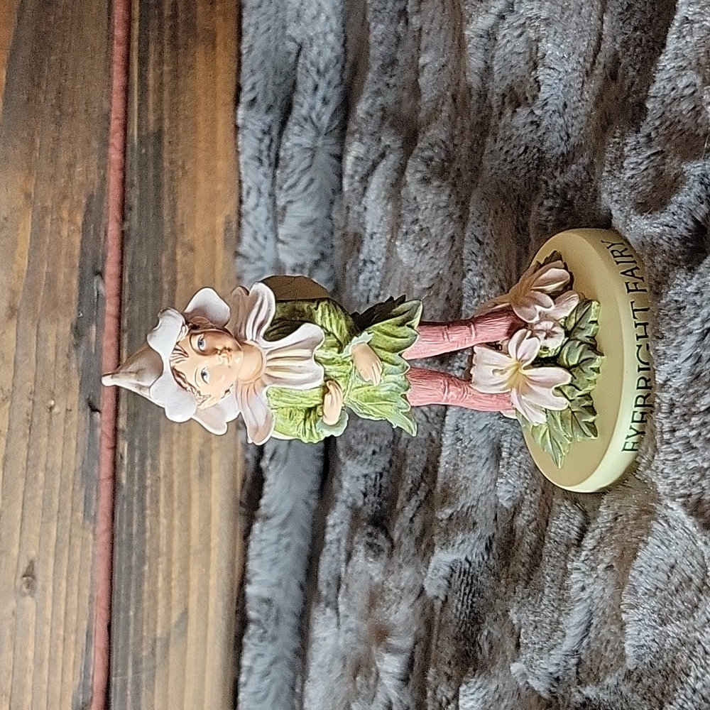 Retired Cicely Mary Baker Flower Fairies Collection Eyebright Fairy